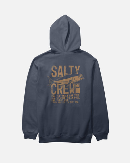 TRIED AND TRUE FLEECE - Navy | Salty Crew Premium