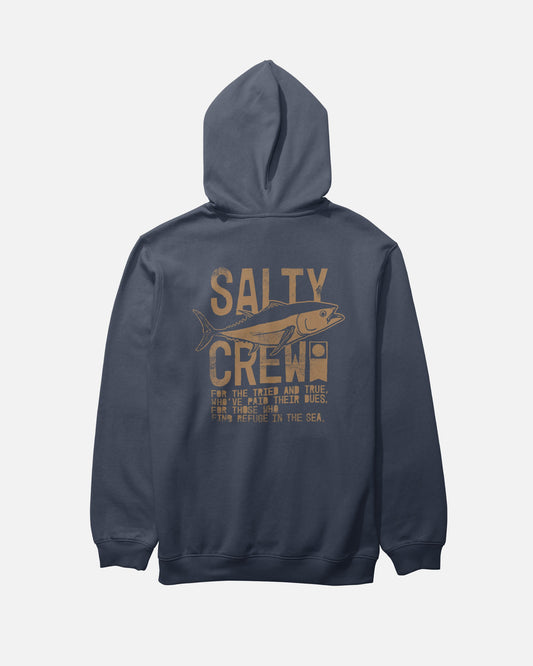 TRIED AND TRUE FLEECE - Navy | Salty Crew Premium