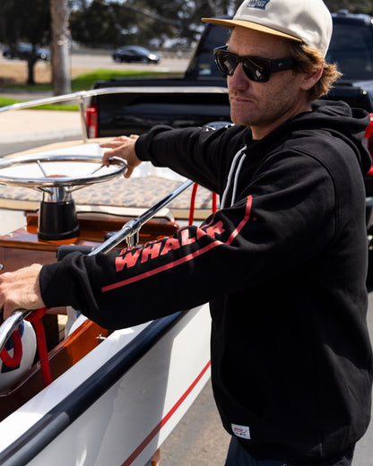 WHALER ICON FLEECE - Black | Salty Crew Premium