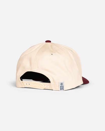 COORDINATES SNAPBACK - Offwhite/Red | Salty Crew Premium