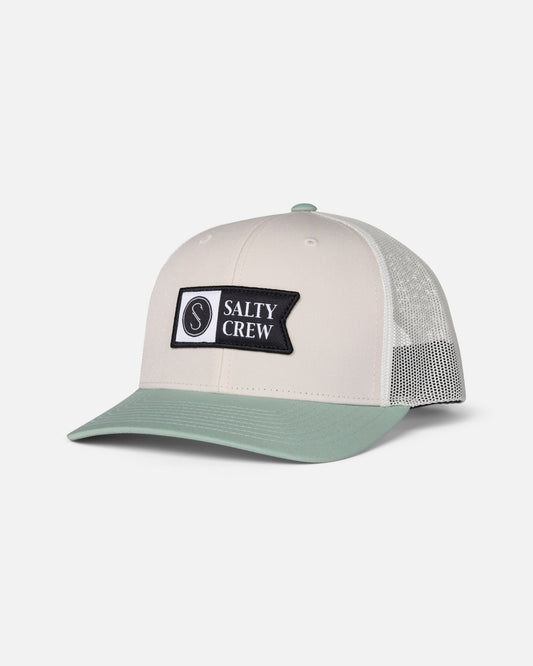 PINNACLE 2 RETRO TRUCKER - Birch Jade | Salty Crew Premium