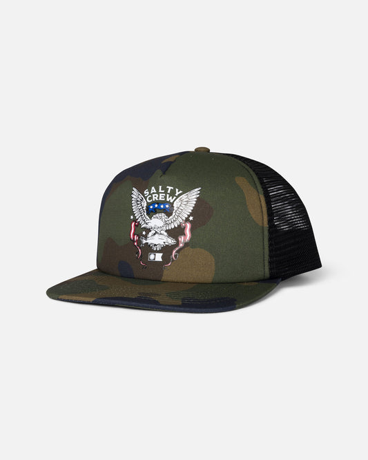 AMERICA TALON TRUCKER - Camo | Salty Crew Premium
