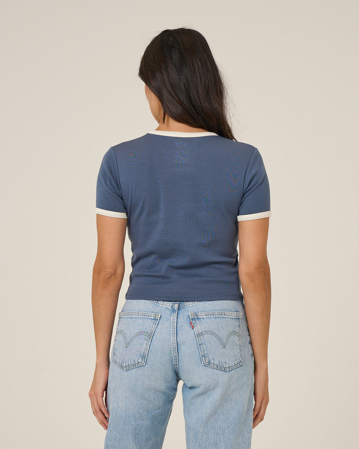 FISHING CLUB RINGER TEE - Indigo | Salty Crew Premium