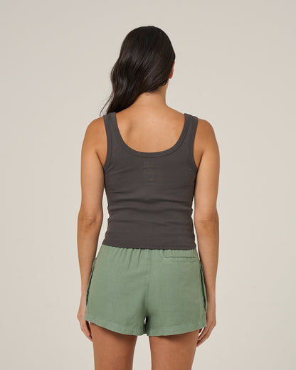SC TOUR TANK - Charcoal | Salty Crew Premium