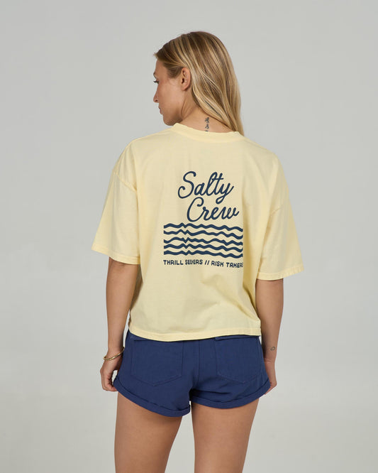 SALTY SKIMMER TEE - Sunshine | Salty Crew Premium