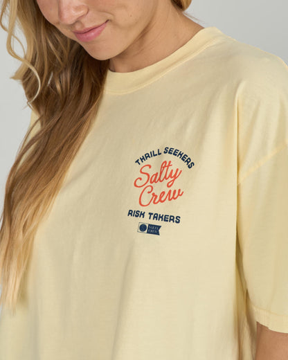 SALTY SKIMMER TEE - Sunshine | Salty Crew Premium