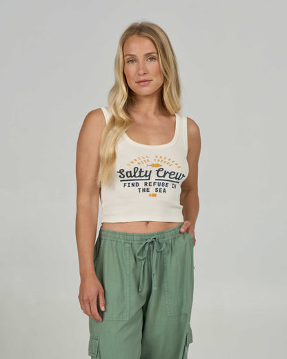 UNSCRIPTED TANK - Off White | Salty Crew Premium
