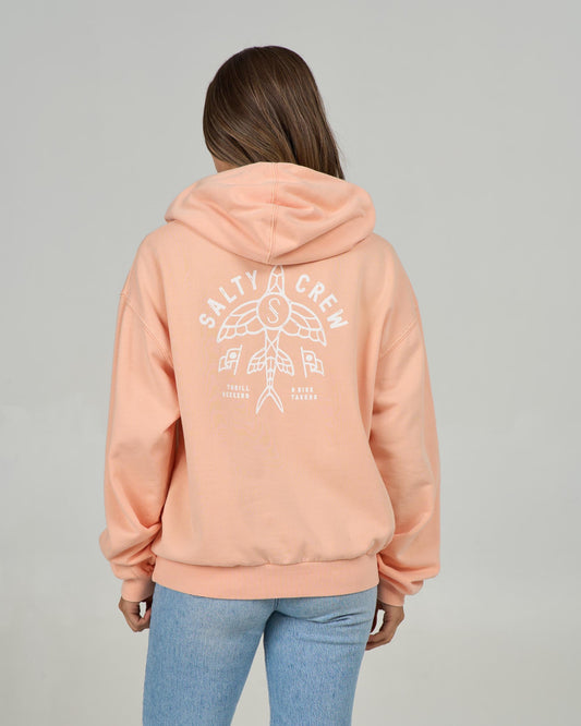 FLYING HIGH HOODY - Apricot | Salty Crew Premium
