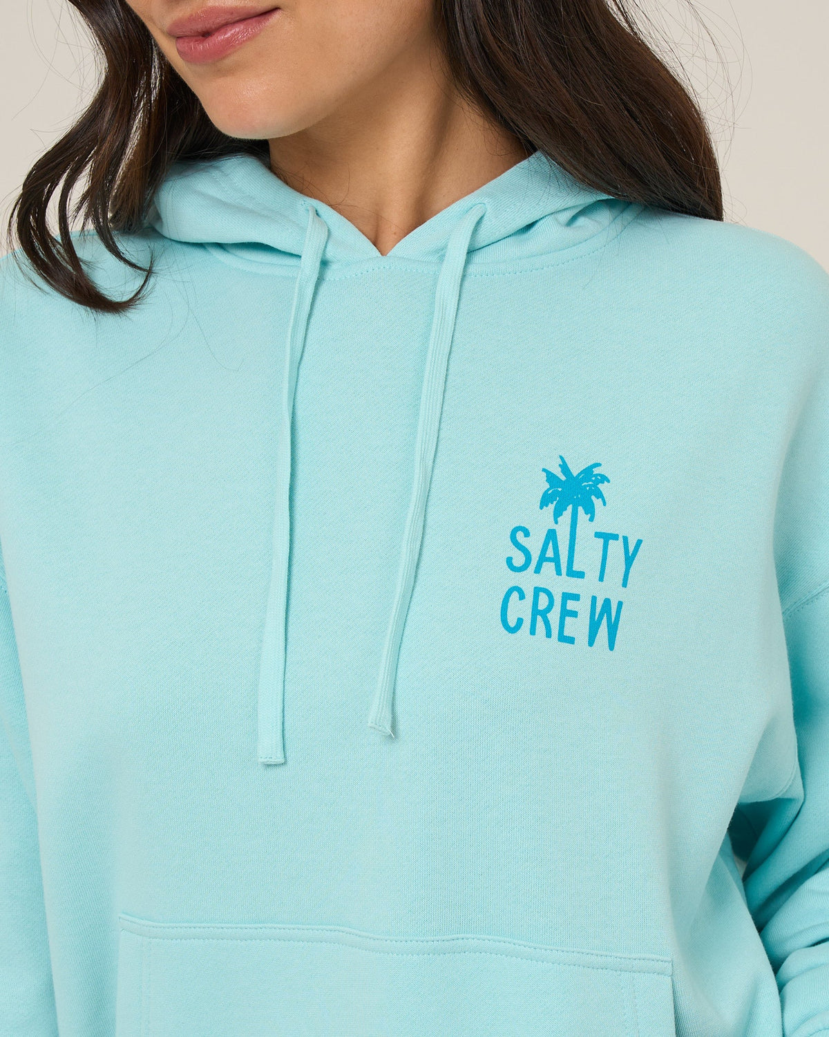 RISE AND SMILE HOODIE - Aquamarine | Salty Crew Premium