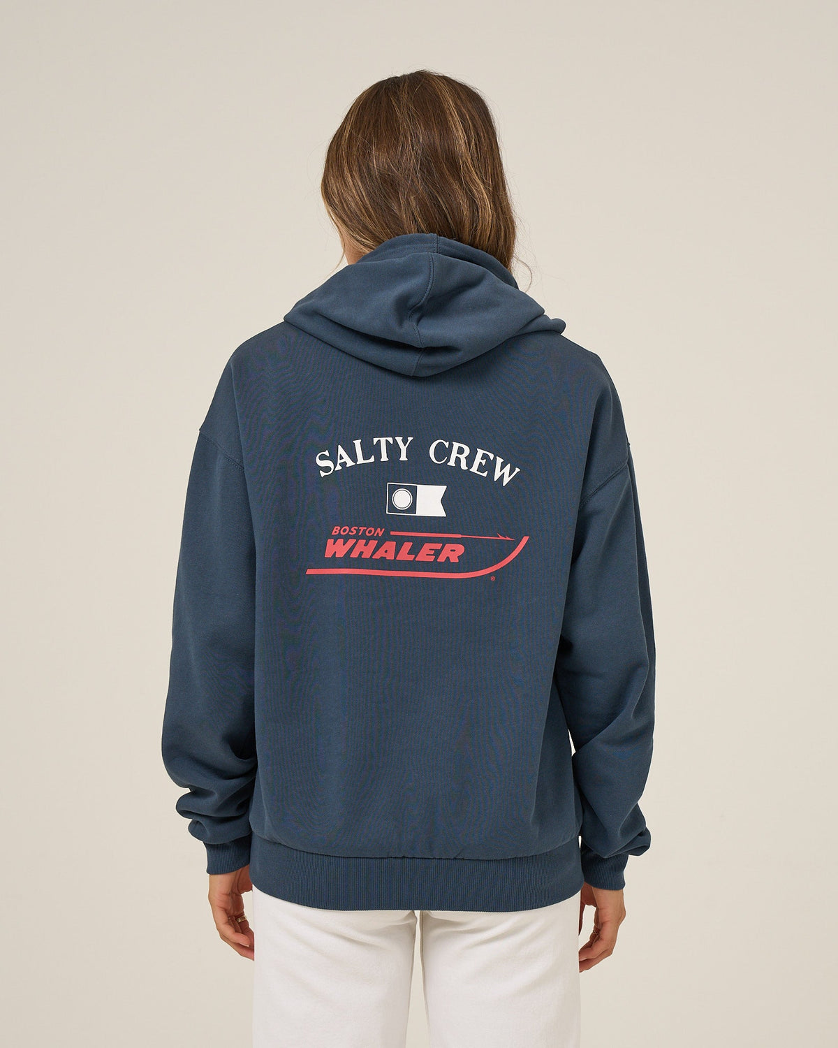 WHALER HOODIE - Midnight Navy | Salty Crew Premium