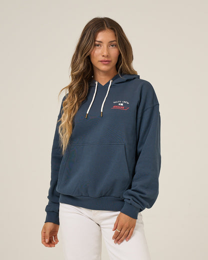 WHALER HOODIE - Midnight Navy | Salty Crew Premium