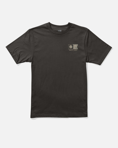 FLAGSHIP FILL BOYS SS TEE - Black | Salty Crew Premium