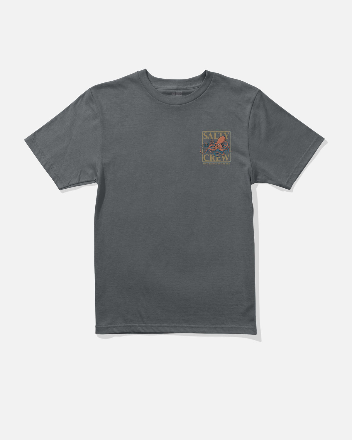 INK SLINGER BOYS SS TEE - Charcoal | Salty Crew Premium