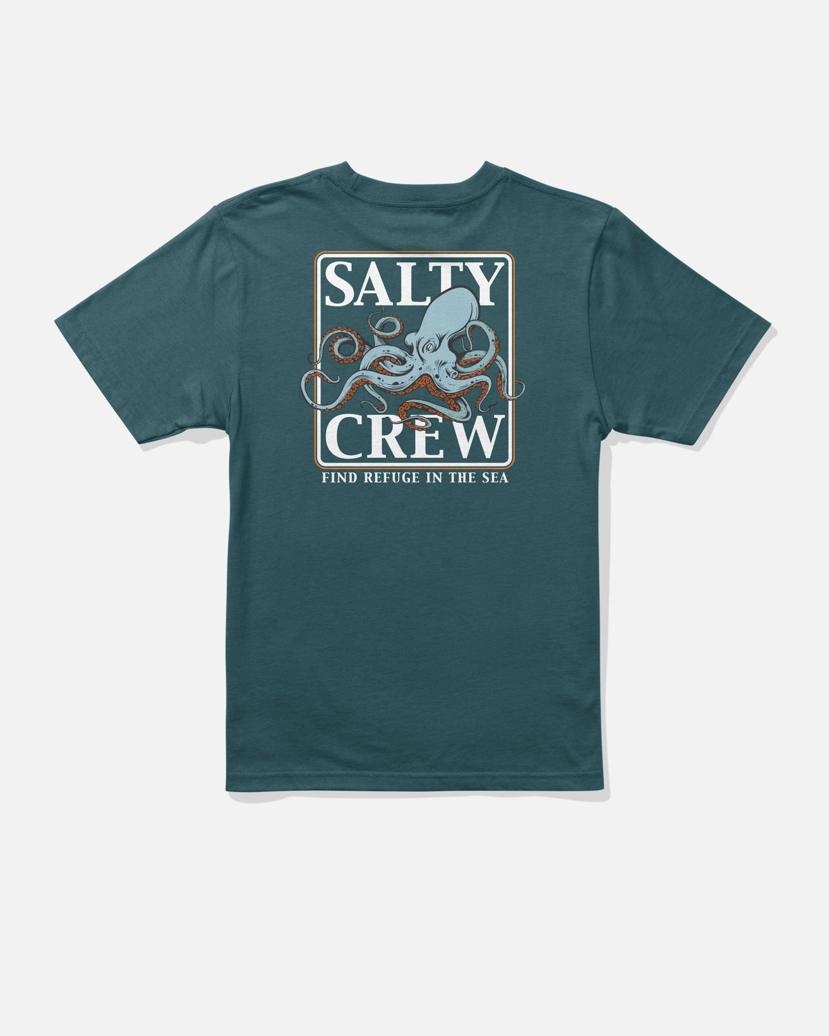 INK SLINGER BOYS SS TEE - Atlantic Blue | Salty Crew Premium