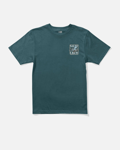 INK SLINGER BOYS SS TEE - Atlantic Blue | Salty Crew Premium
