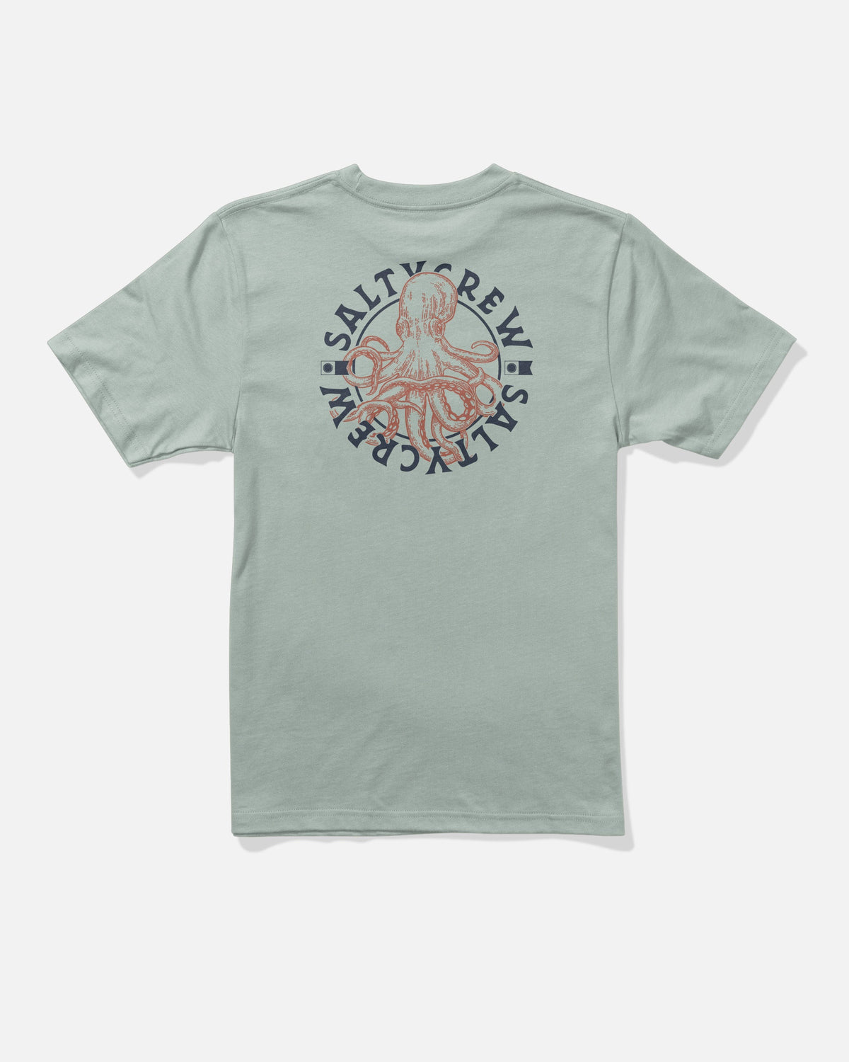 TENTACLES BOYS SS TEE - Aqua Grey | Salty Crew Premium
