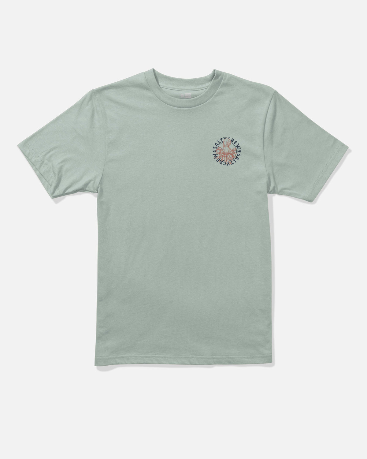 TENTACLES BOYS SS TEE - Aqua Grey | Salty Crew Premium