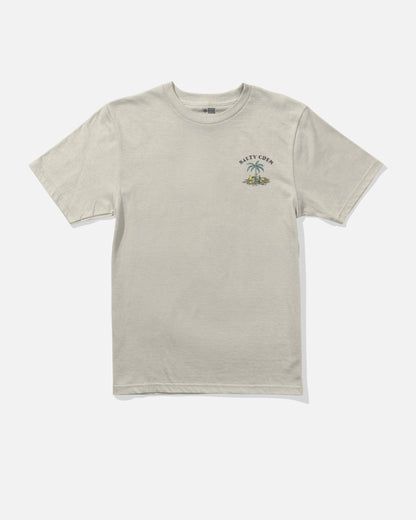 DESERTED BOYS SS TEE - Bone | Salty Crew Premium