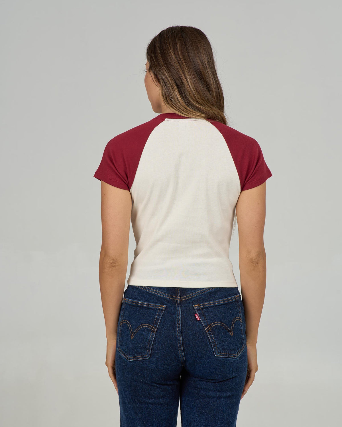 SAILOR DELIGHT RAGLAN TEE - Plum | Salty Crew Premium