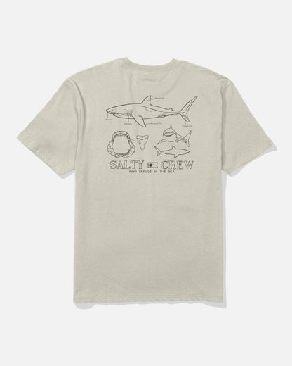 GREAT WHT CLASSIC SS TEE - Bone | Salty Crew Premium