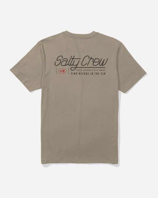 FLUID SS TEE - Twig | Salty Crew Premium
