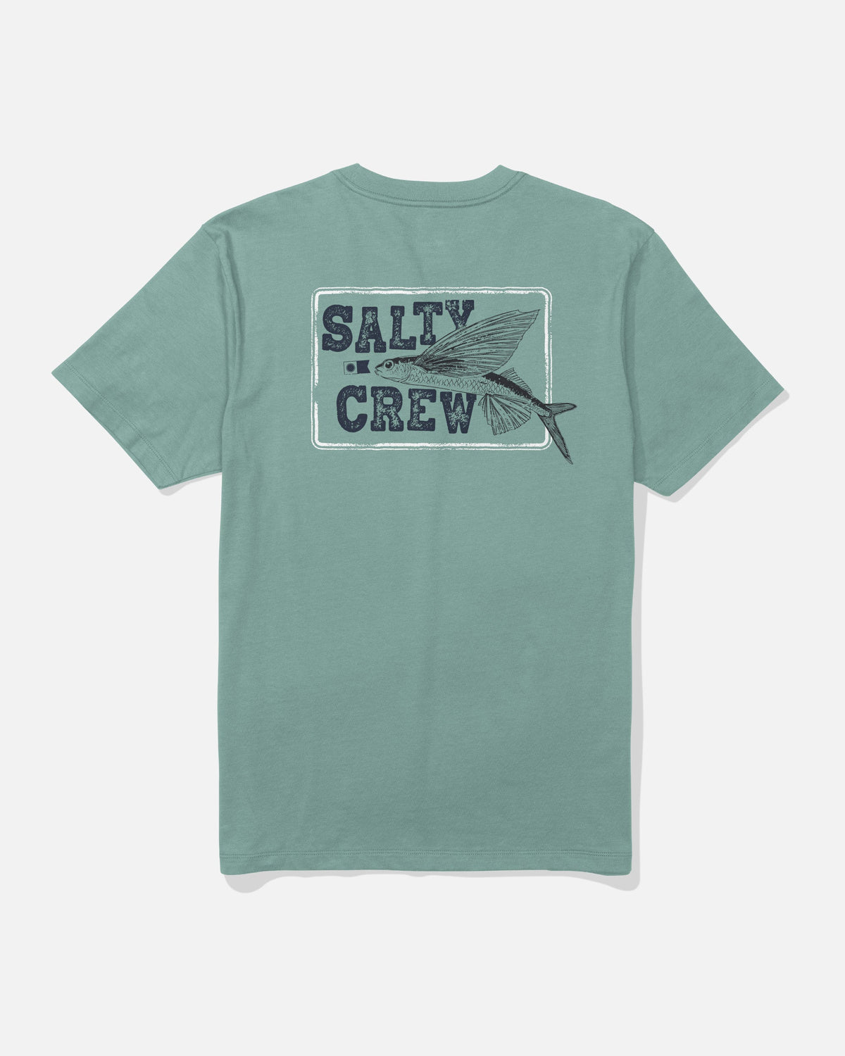 FLYER SS TEE - Mackerel | Salty Crew Premium