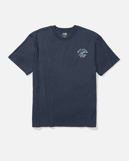 FISH CLUB CLASSIC SS TEE - Navy | Salty Crew Premium