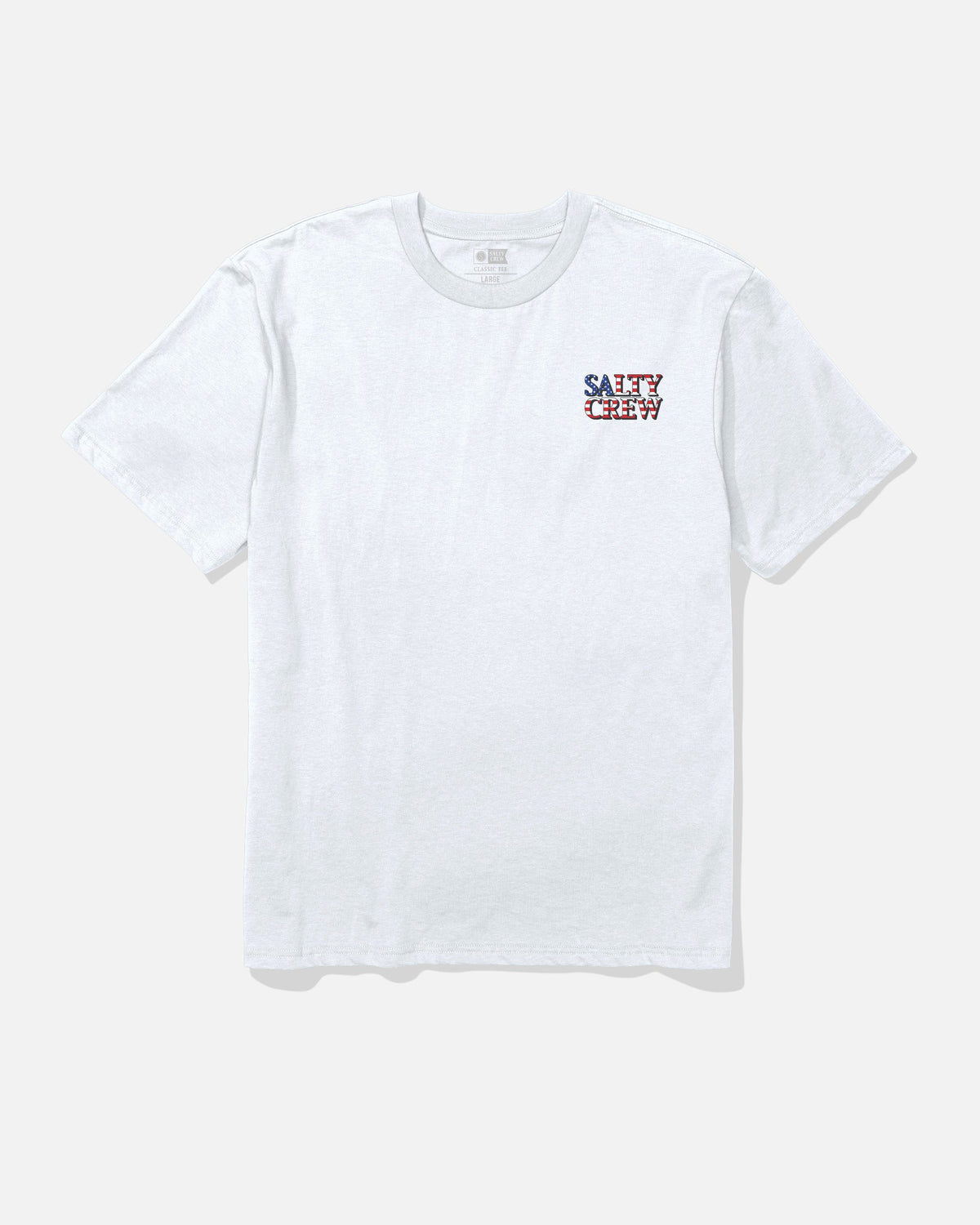 AMERICA OPTIC SS TEE - White | Salty Crew Premium