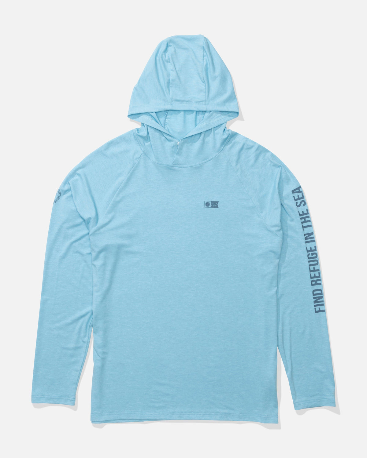 MARINER LITE UV HOOD - Air Blue | Salty Crew Premium