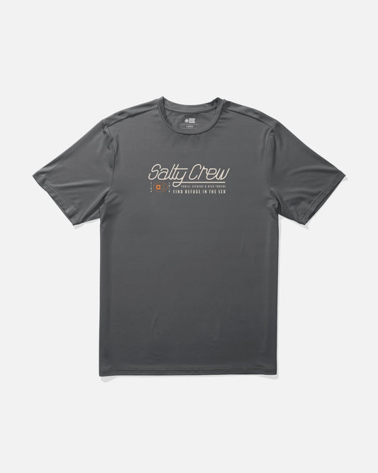 FLUID SS SUNSHIRT - Charcoal | Salty Crew Premium