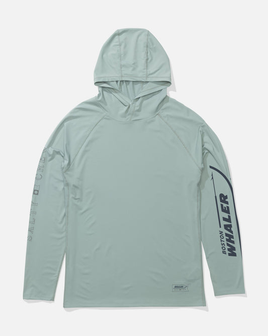 WHALER APEX SUNSHIRT - Mackerel | Salty Crew Premium