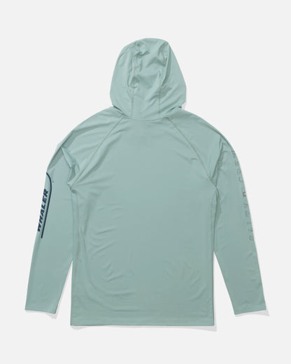 WHALER APEX SUNSHIRT - Mackerel | Salty Crew Premium