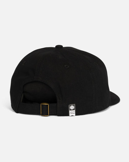 BILLFISHER STRAPBACK - BLACK | Salty Crew Premium