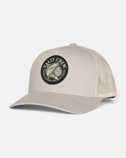 REEL FLY RETRO TRUCKER - Silver | Salty Crew Premium