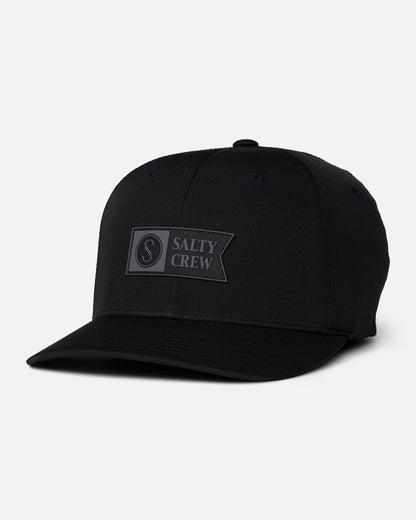 APEX FLEXFIT 6 PANEL - Black | Salty Crew Premium