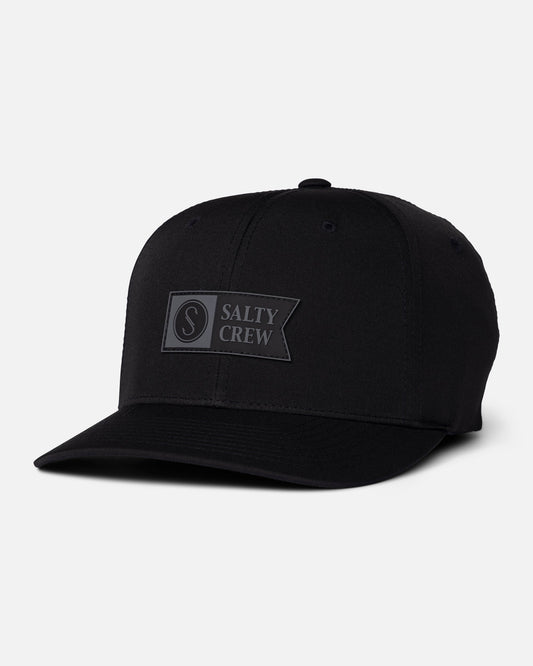 APEX FLEXFIT 6 PANEL - Black | Salty Crew Premium