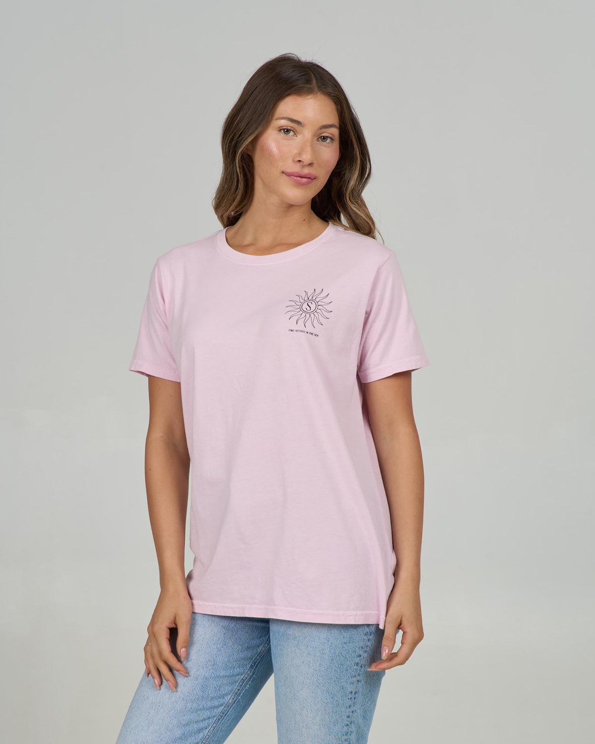 ZODIAC B.F. TEE - Pink Skies | Salty Crew Premium