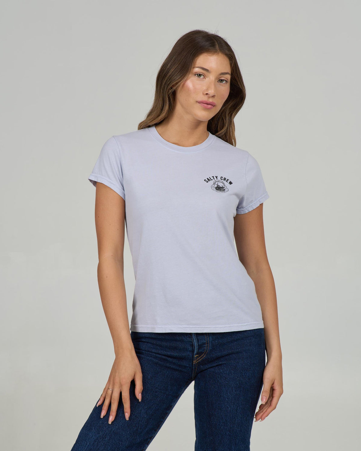 JAWBONE MODERN TEE - Fog | Salty Crew Premium