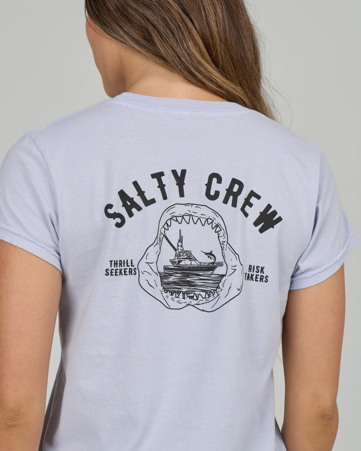 JAWBONE MODERN TEE - Fog | Salty Crew Premium