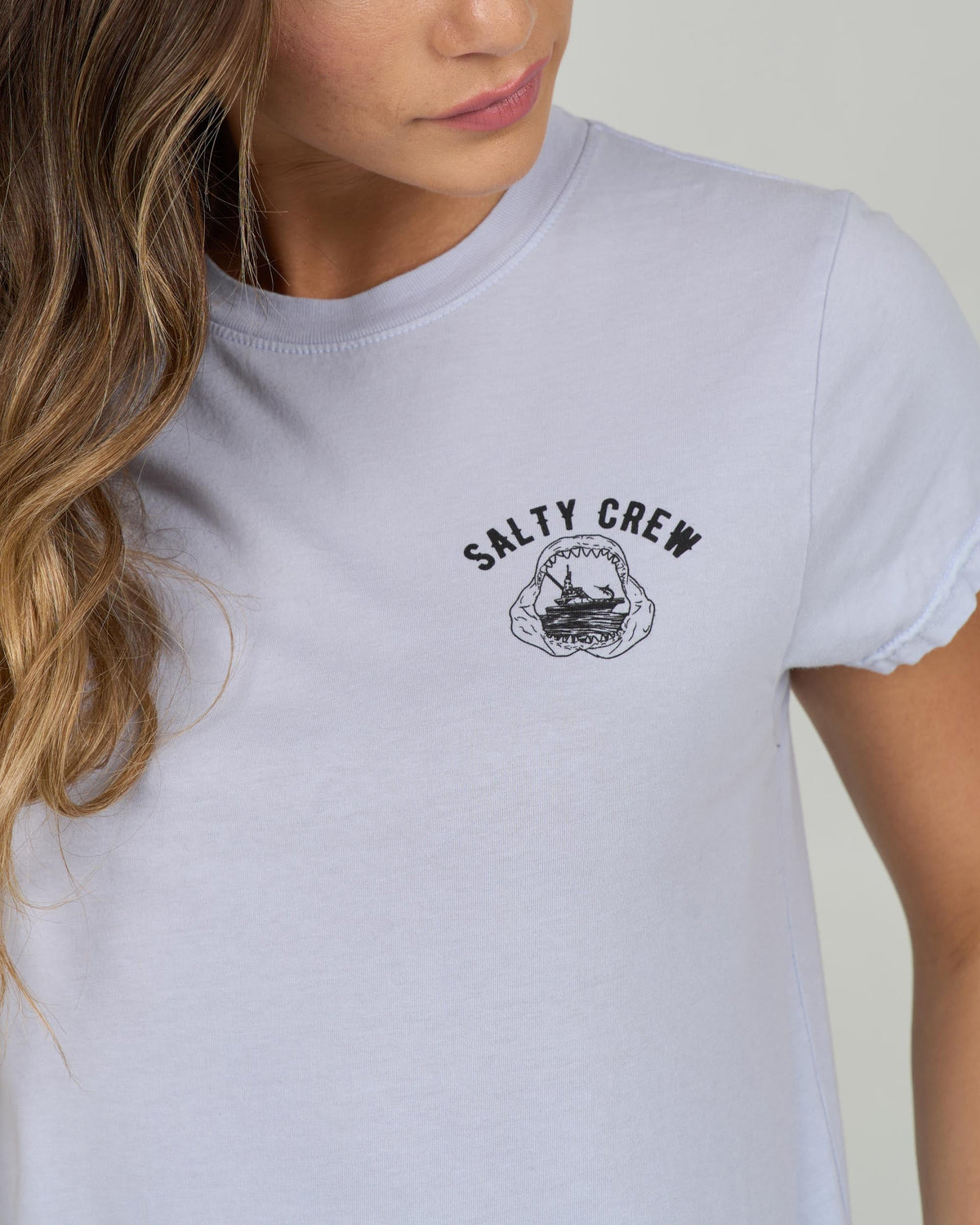 JAWBONE MODERN TEE - Fog | Salty Crew Premium