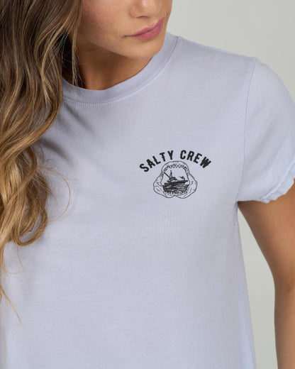 JAWBONE MODERN TEE - Fog | Salty Crew Premium