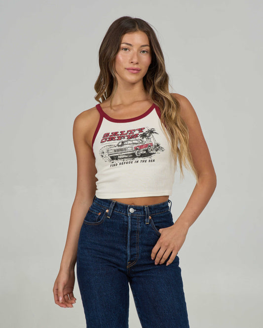 TRUCK STOP TANK - Off White | Salty Crew Premium