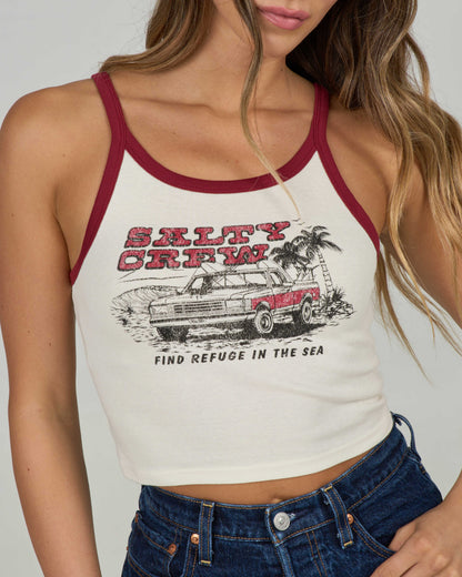 TRUCK STOP TANK - Off White | Salty Crew Premium