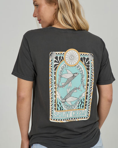 ZODIAC B.F. TEE - Charcoal | Salty Crew Premium