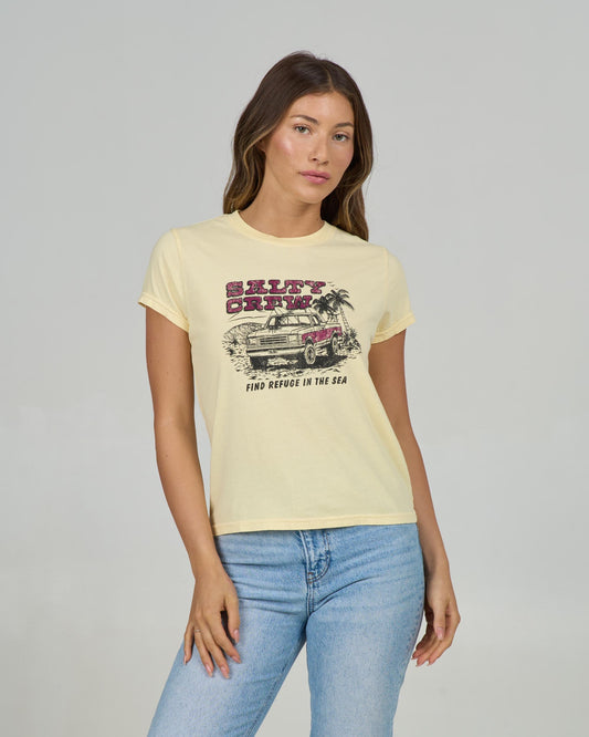 TRUCK STOP MODERN TEE - Sunshine | Salty Crew Premium