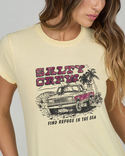 TRUCK STOP MODERN TEE - Sunshine | Salty Crew Premium