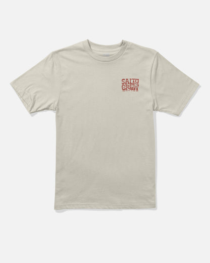 FREESTYLE BOYS SS TEE - Bone | Salty Crew Premium