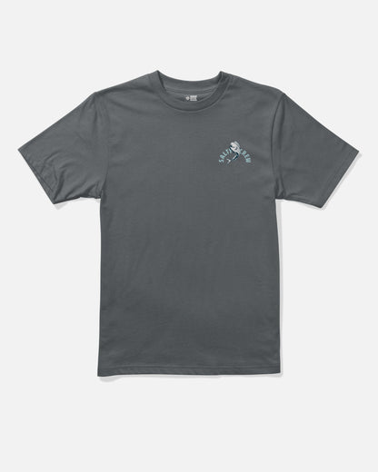 LEAPING BOYS SS TEE - Charcoal | Salty Crew Premium