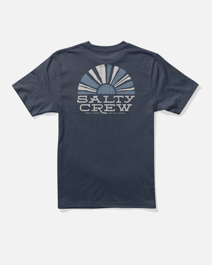 SUNSHINE BOYS SS TEE - Navy | Salty Crew Premium