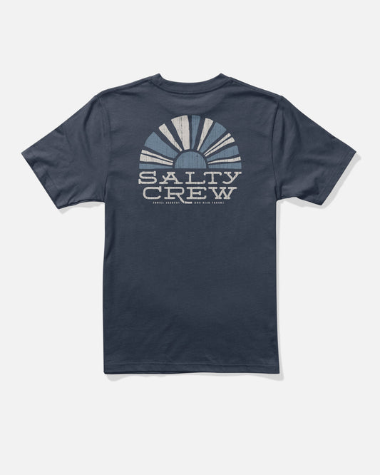 SUNSHINE BOYS SS TEE - Navy | Salty Crew Premium